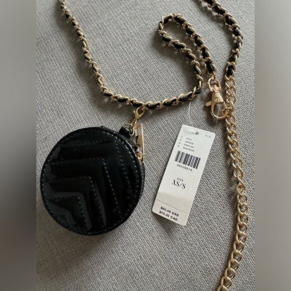 NWT Size XS/S (32" L ) - Anthro Adjustable Coin Purse Chain Belt (NWT US$ 60) - Picture 5 of 5